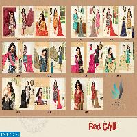 RR red Chili Wholesale cotton work material